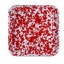Set of 2 Red Swirl Square Trays