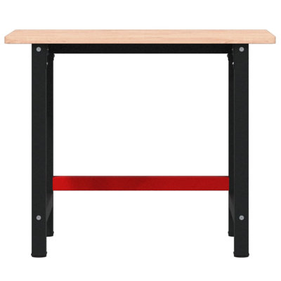 Solid Wood Top Workbench