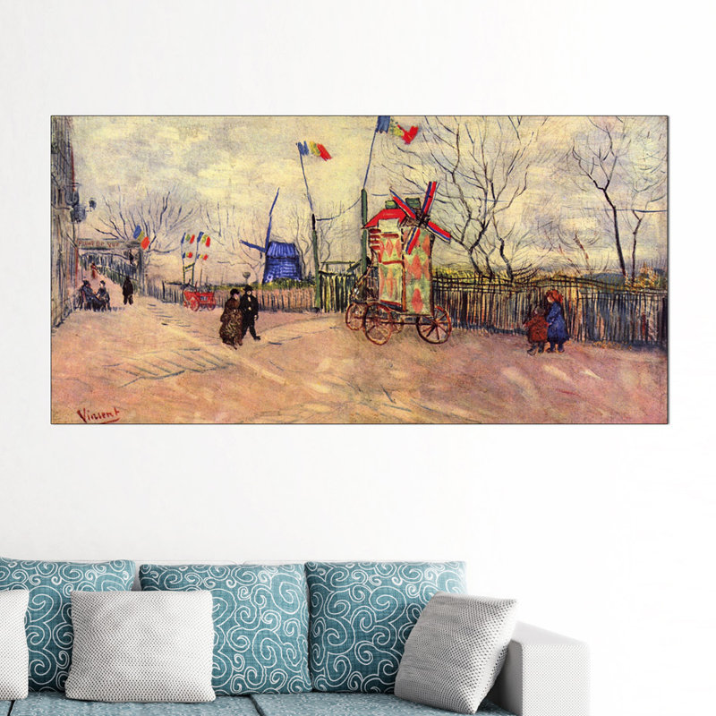Vincent Van Gogh - Wrapped Canvas Print, 70cm H x 140cm W x 1.8cm D