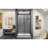Infinity-Z 44-48" W x 72" H Single Sliding Semi-Frameless Shower Door-26649243-11028349-90587328