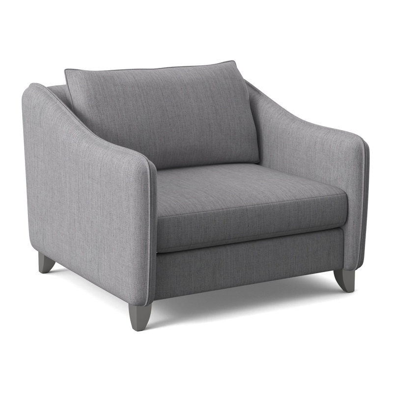 Monterey Outdoor Lounge Chair, Canvas Granite Sunbrella® Canvas