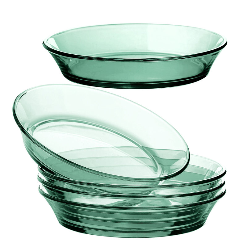 Assiette creuse de 7,8 po Lakevia, Vert
