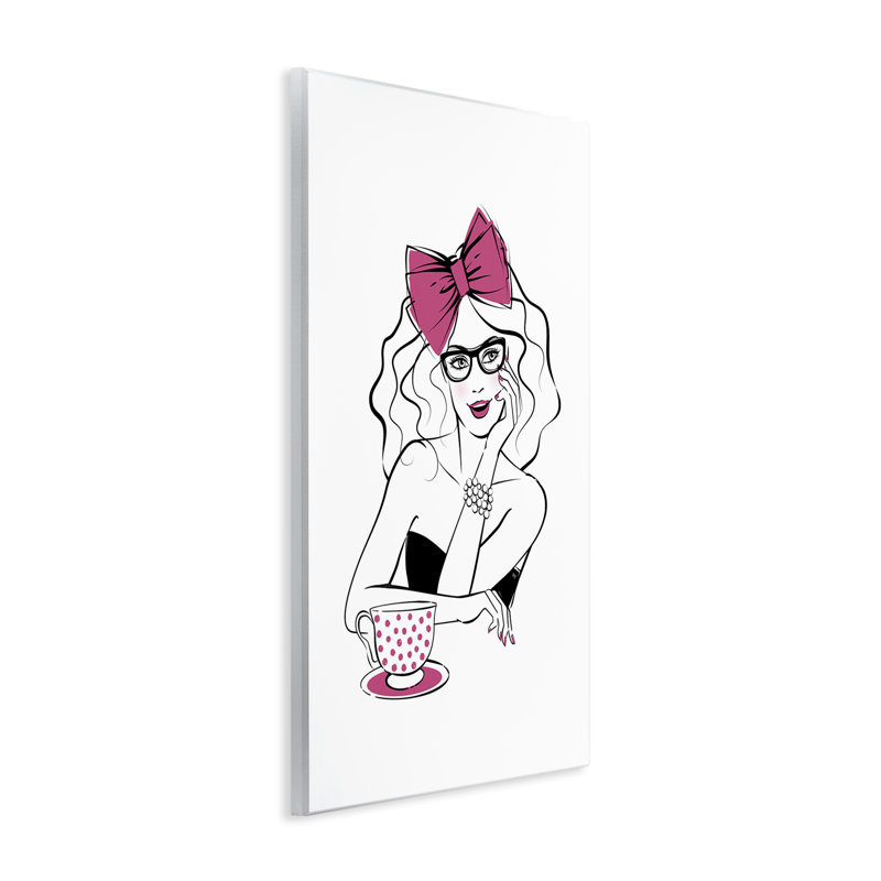 «Glam Tea Party» par Martina Pavlova, H 15 po x l 10 po