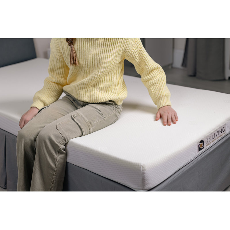 Memory Foam Mattress Orthopedic 4 Inches (10cm) Deep - PureDream by DS Living, Small Double (4')