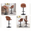Agapito Upholstered Adjustable Height Counter Stool