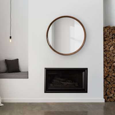 Artena Wood Framed Mirror