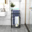 Porte-serviettes sur pied en métal-50493335