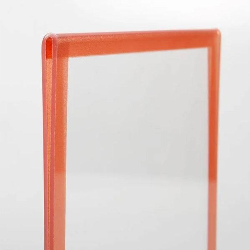 Porte-affiche en forme de T double face