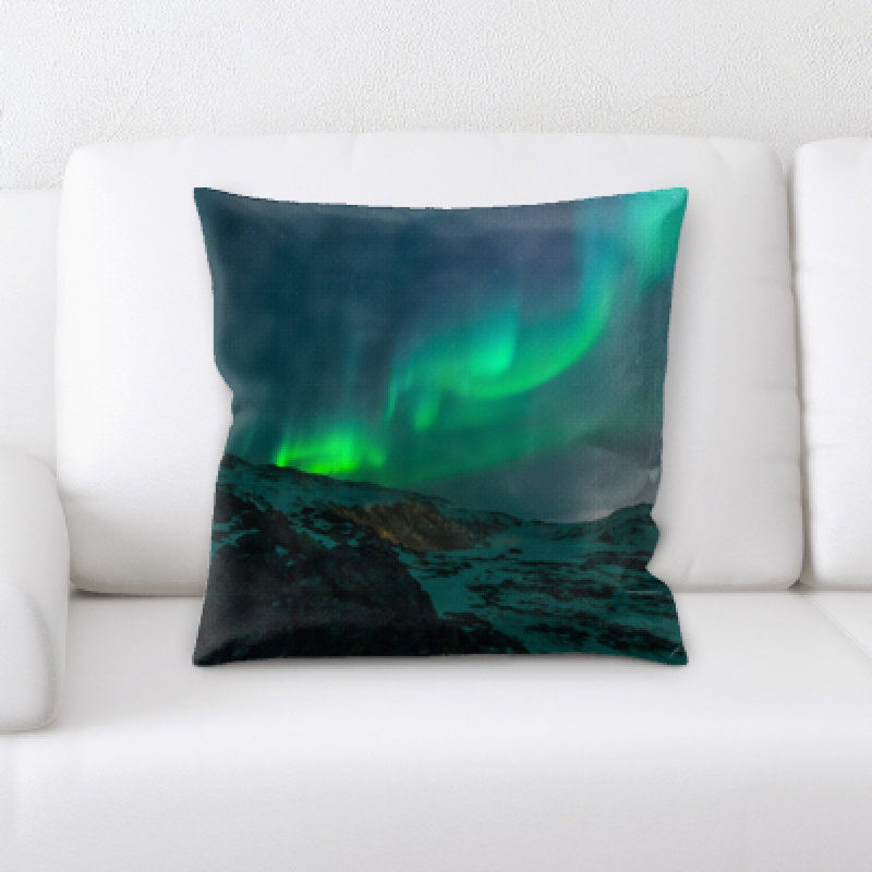 Microsuede Throw Pillow