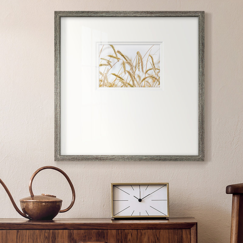 Wheat Premium, reproduction encadrée, H 17 po x l 17 po x P 1,25 po