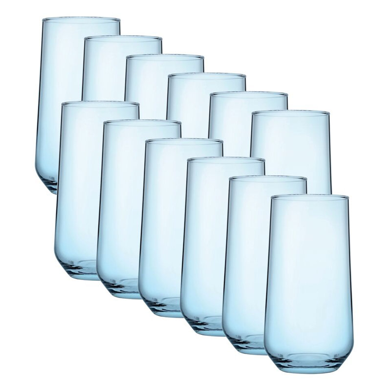 Atanya 15.8926ml Drinking Glass Set, Blue