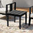 Solid Wood Teak Outdoor Side Table-114983780