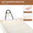 124 In. Outdoor Beige Hammock With Stand-610397732