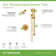 Dia HydroMersion Single Handle Shower System with Hand Shower
