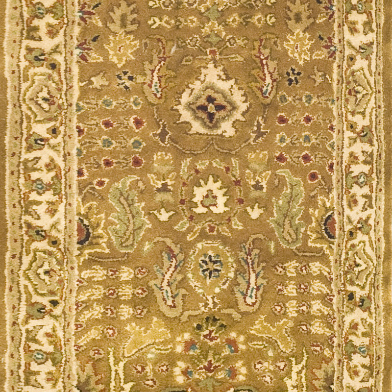 Chattooga Oriental Hand-Tufted Wool Gold Area Rug, Rectangle 7'6" x 9'6"
