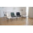 Modern Upholstered Armless Desk Chair & Conference Room Office Chair-967886713