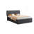 Upholstered Platform Bed With Pull-Out Trundle Bed