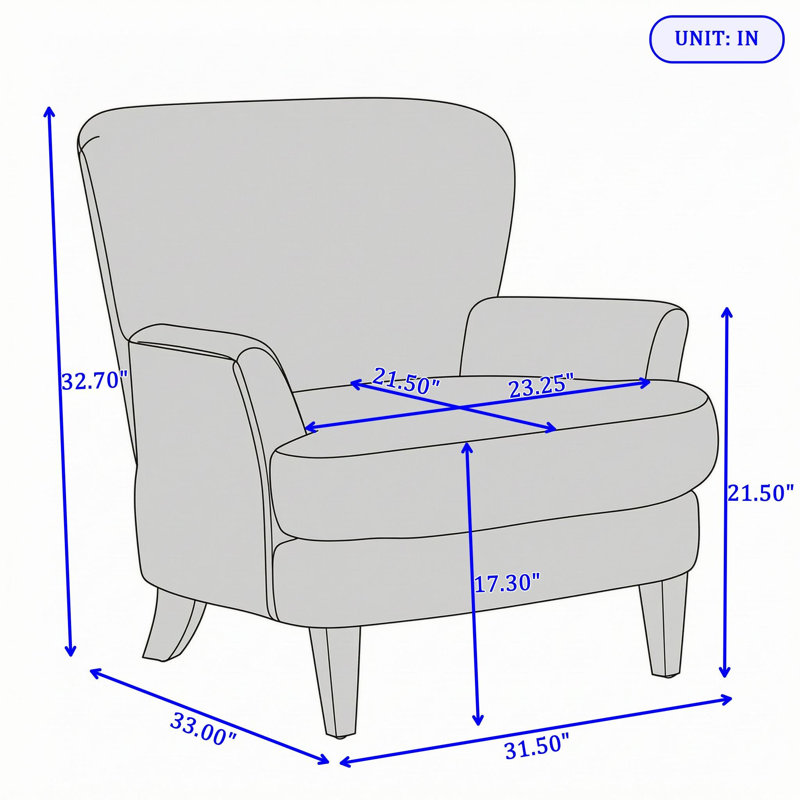 Fauteuil club rembourré