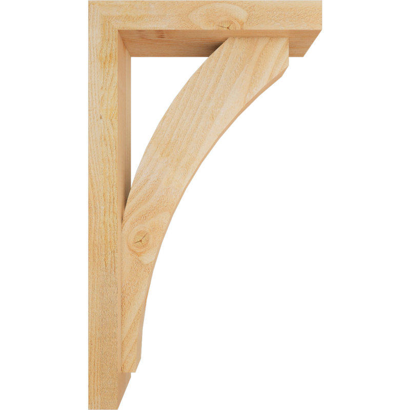 Support de bloc Thorton avec entretoise décalée, 28 x 16, Sapin Douglas de l 4 po (scié brut)