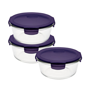 Locknlock Eco Ovenglass Glass Food Storage Container (Set of 3)