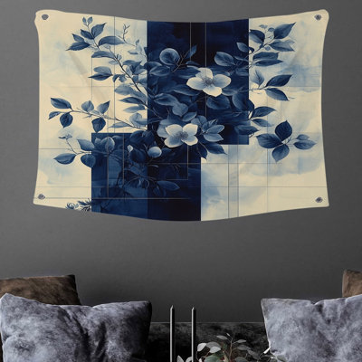 Floral Arrangement Wall Tapestry -  Floral Wall Decor