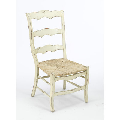 Dairis Solid Wood Ladder Back Side Chair