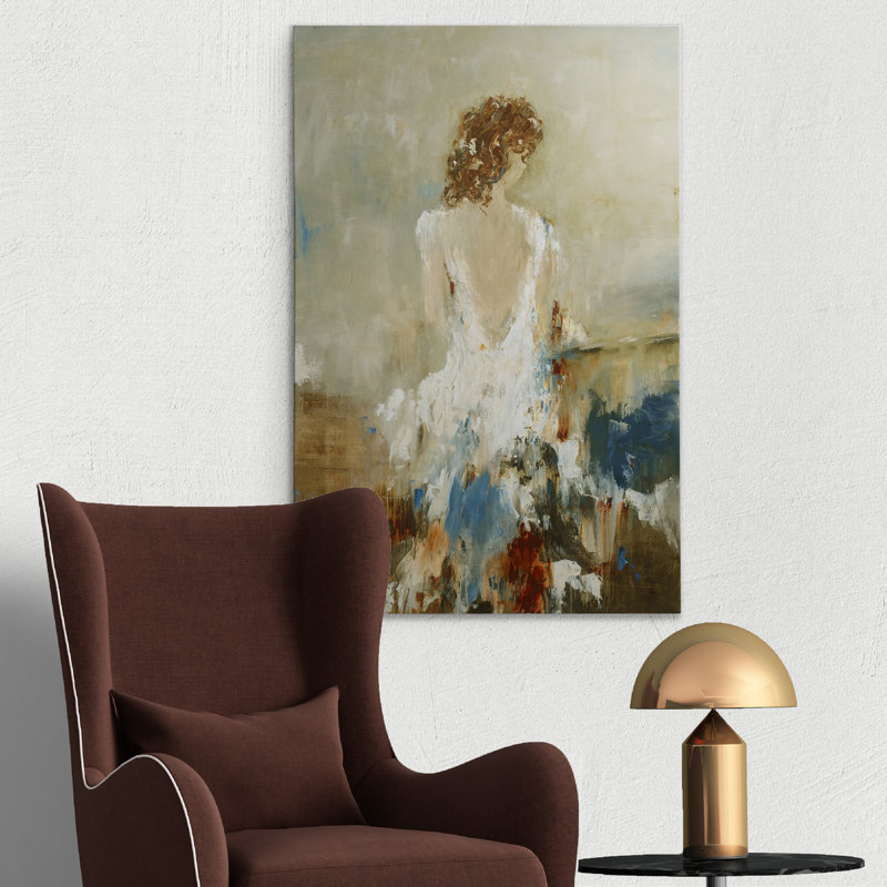 «Elegant Moment III», reproduction sur toile tendue, H 27 po x l 18 po x P 1 po