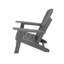 Chaise Adirondack d'extérieur à trois pieds-1193300594