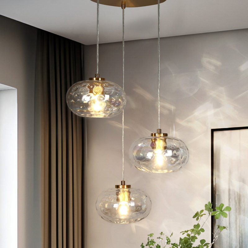 Luminaire suspendu 3 lumières Willeford