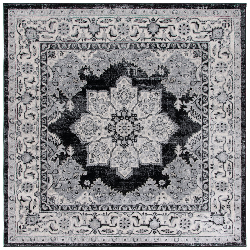 Tapis oriental Damyon Performance, Carré 6 pi 7 po