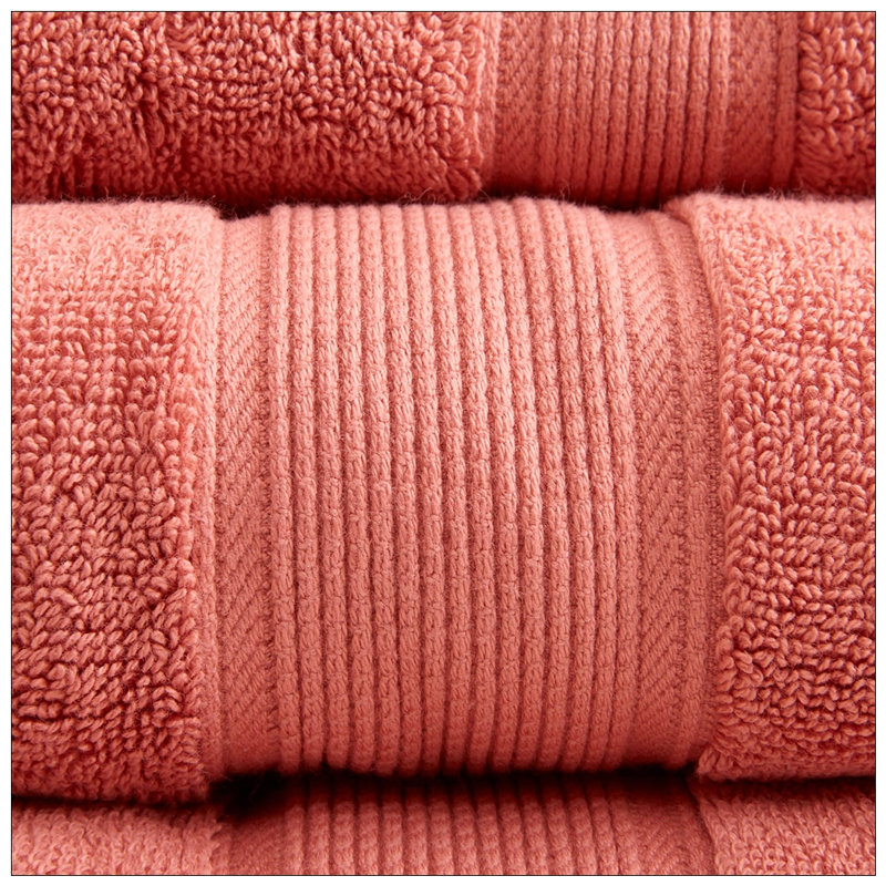 100% Cotton Super Plush Mulit-Size Set, Coral