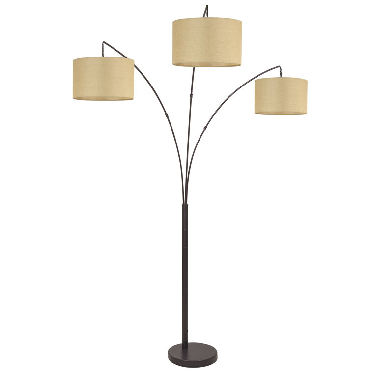 Waukena 80'' Bronze Tree Floor Lamp