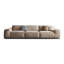 Canapé modulaire kaki en polyester-1051486634