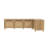 63" Wide Outdoor Corner Shoe Storage Bench