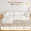 Canapé modulaire à assise profonde avec chaise longue et mousse à mémoire de forme 106 po-125557296-125557298