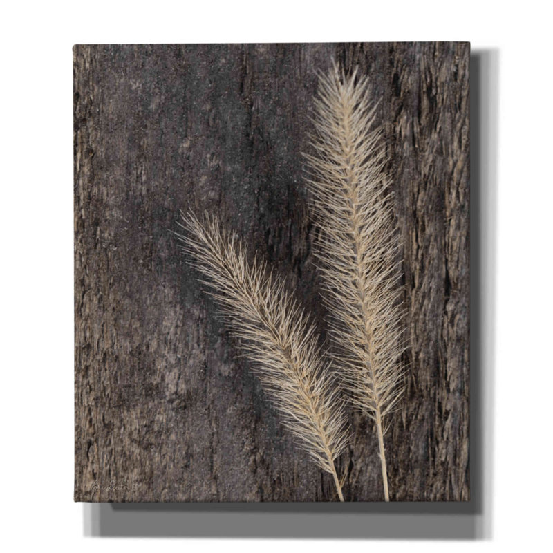 «Natural Wheat» par Lori Deiter, art mural sur toile, H 30 po x l 26 po x P 1,5 po