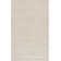 Rectangle Richt Chevron Polyester/Wool Area Rug in Ivory