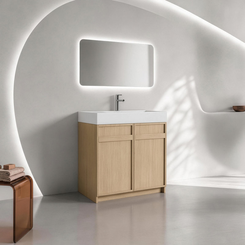 Meuble-lavabo autoportant 36 po Liner, 36"