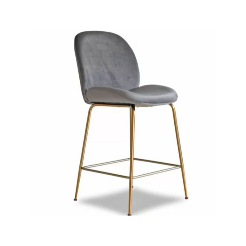 Tabouret Lotus, Gris