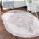 Tapis blanc chenille tissé à la machine