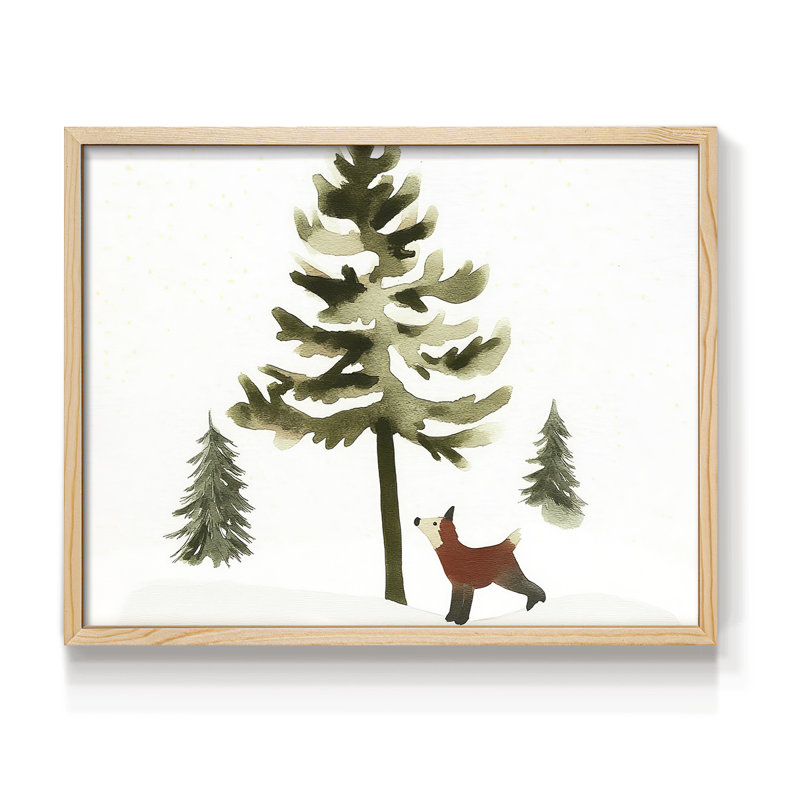Chirstmas Art-DCLxxix - reproduction encadrée, H 11 po x l 14 po, Naturel