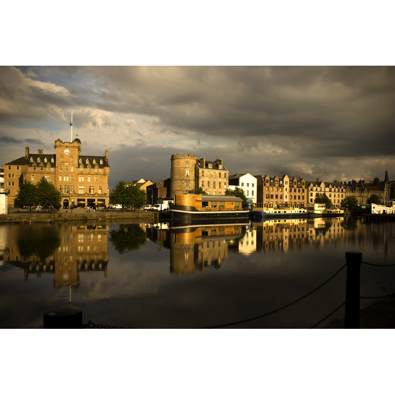Port Of Leith, Scotland - Wrapped Canvas Print, 51cm H x 76cm W
