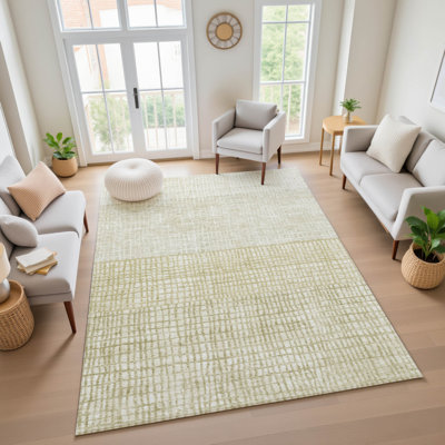 Tapis géométrique de qualité supérieure lavable à la machine Monnier AMF1831