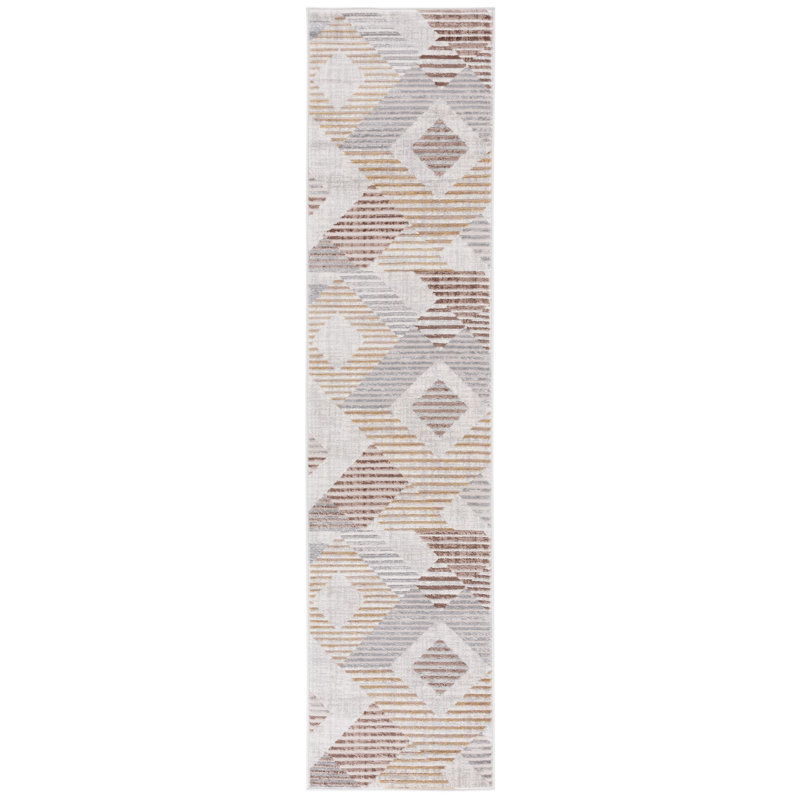 Palma Performance Geometric Rug, Runner 2'2" x 9'