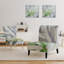 Fauteuil de chambre rembourré Flower Cleome Splash II