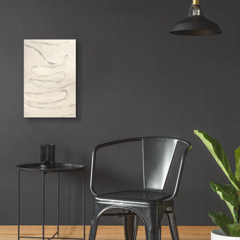 «Track The Line» par Design Fabrikken, art mural en acrylique, H 24 po x l 16 po