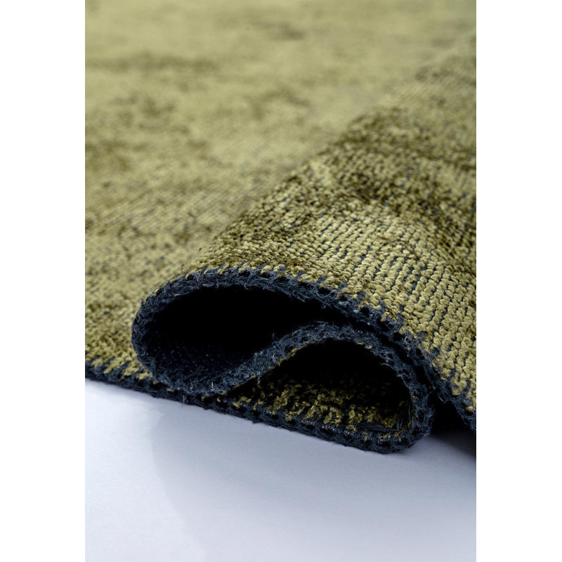 Rapture Area Rug in Green, Rectangle 6'7" x 8'3"