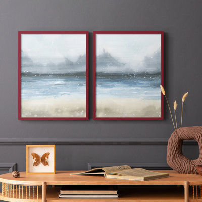 Stars and the Sea I-Premium Framed Print -Ready to Hang - No Nails Required - No Nails Required