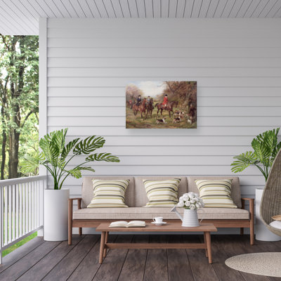 Marcus Jules The Hunting Party Outdoor  Canvas
