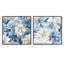 Vicknair - Ensemble de 2 collages carrés floraux-101846230-101846231